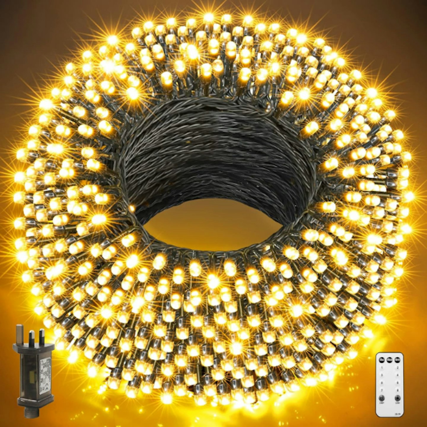 GYLEFY Outdoor Christmas Lights