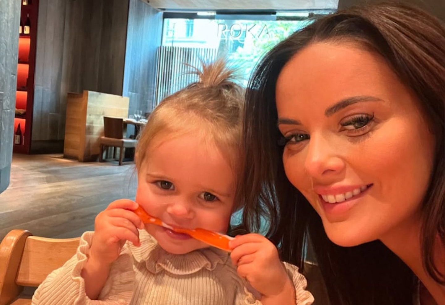 Holly Connolly with daughter