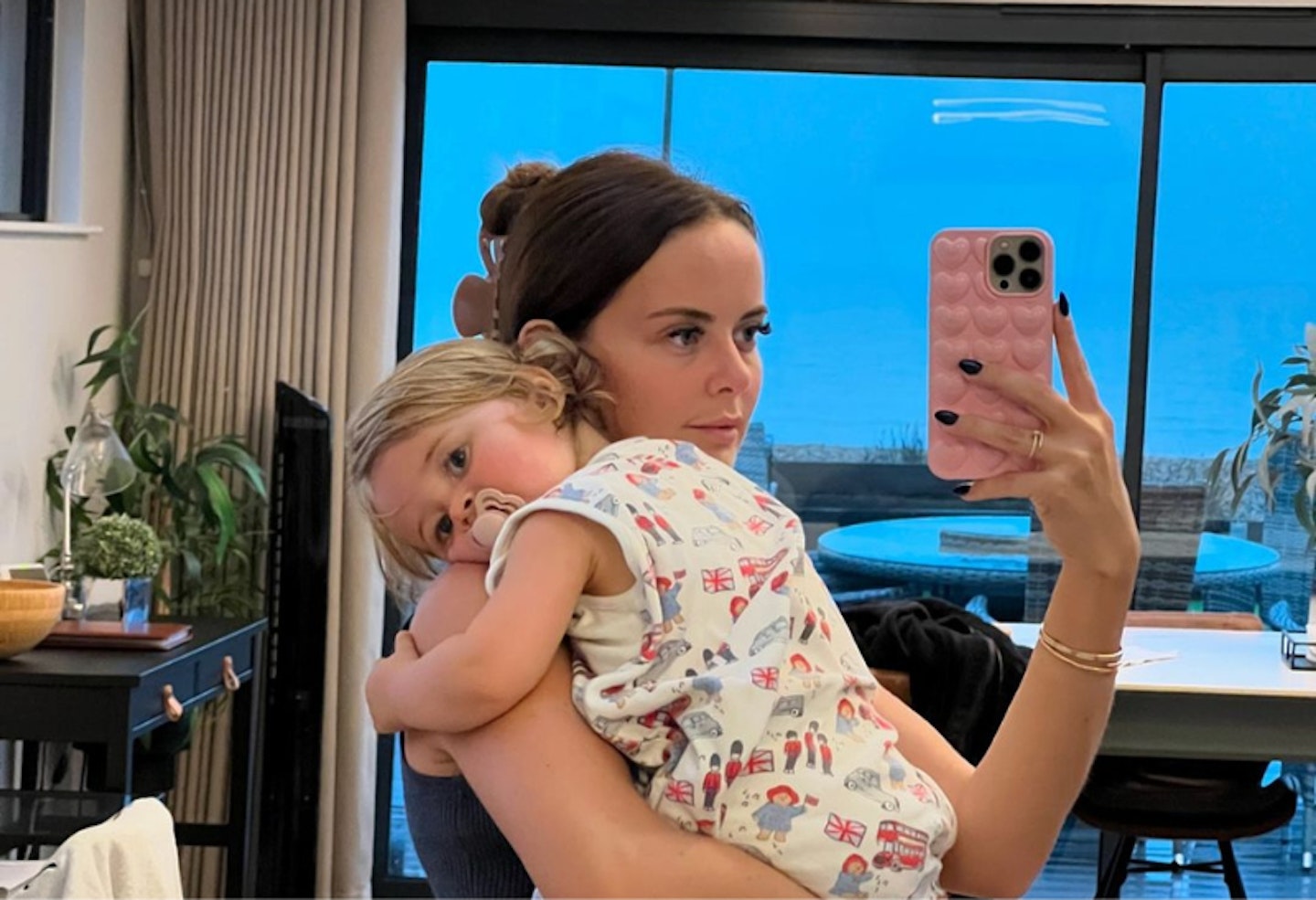 Holly Connolly with daughter