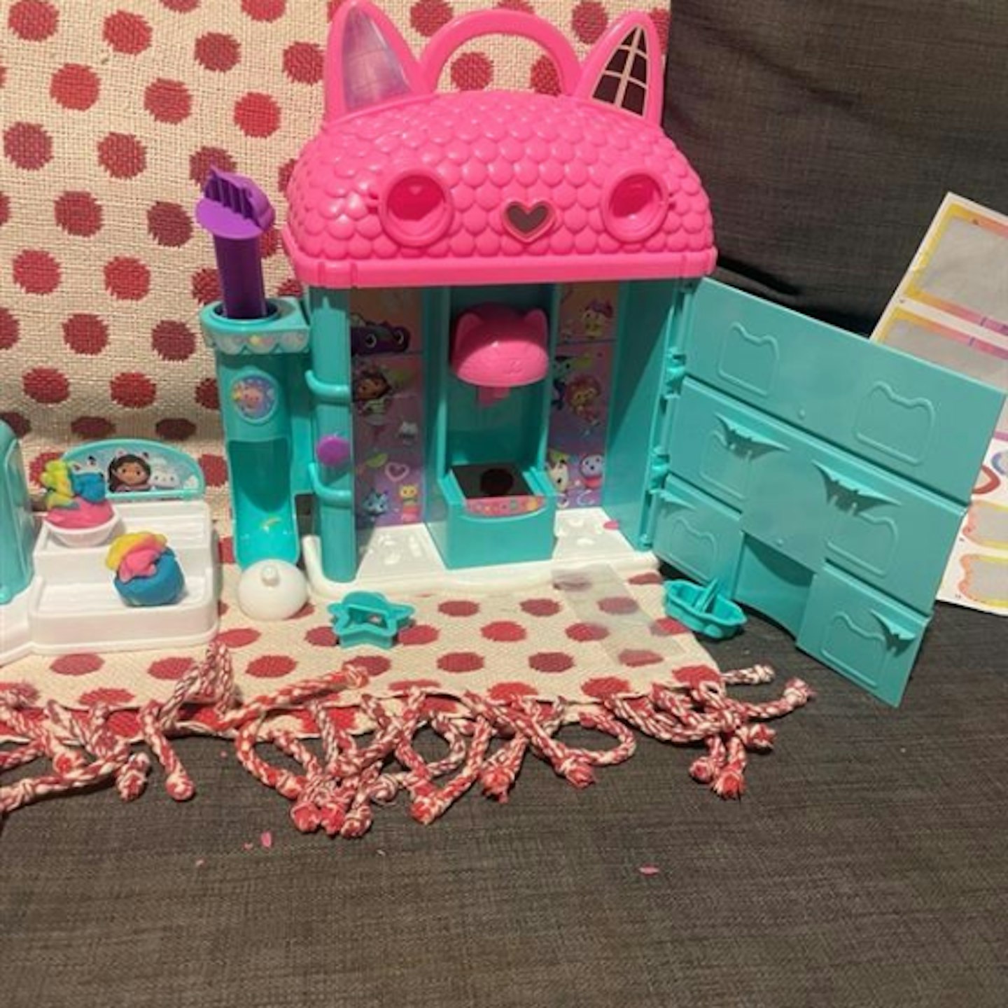 Gabby Dollhouse play dough set