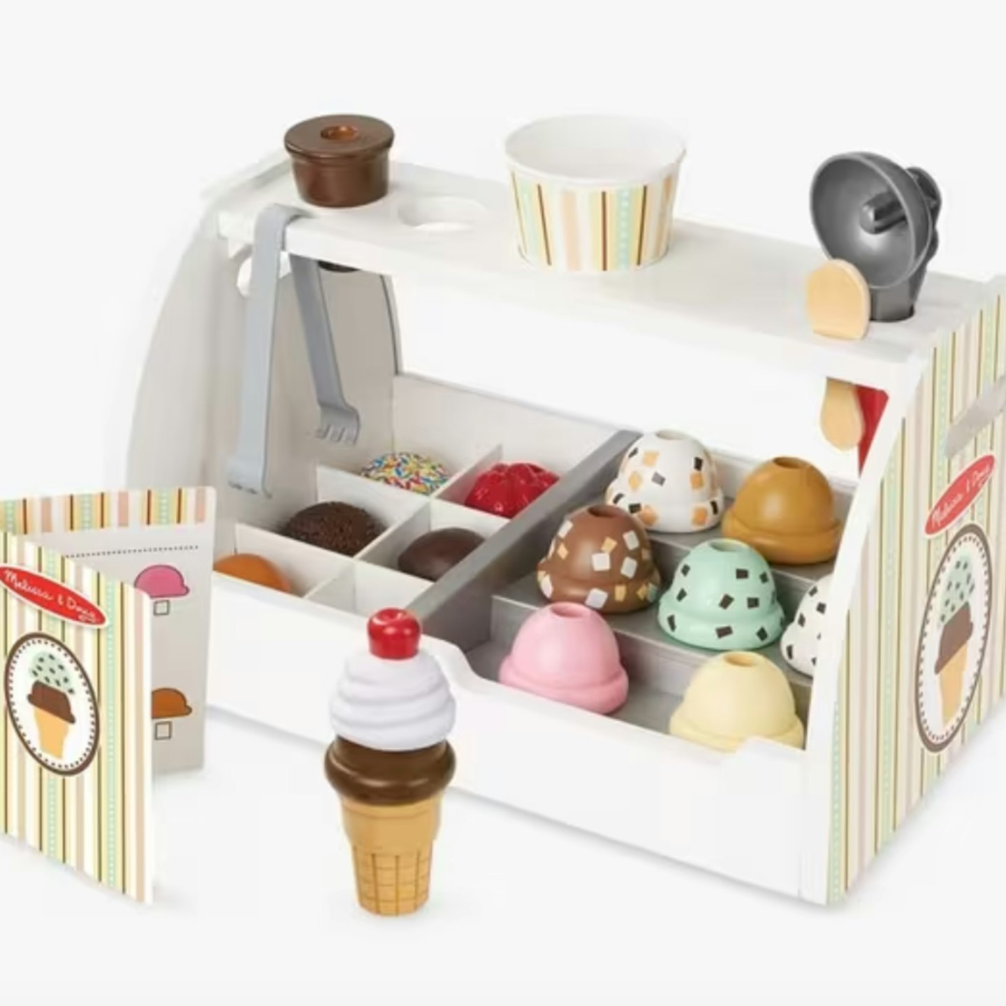 Melissa & Doug Scoop And Serve Ice Cream Counter