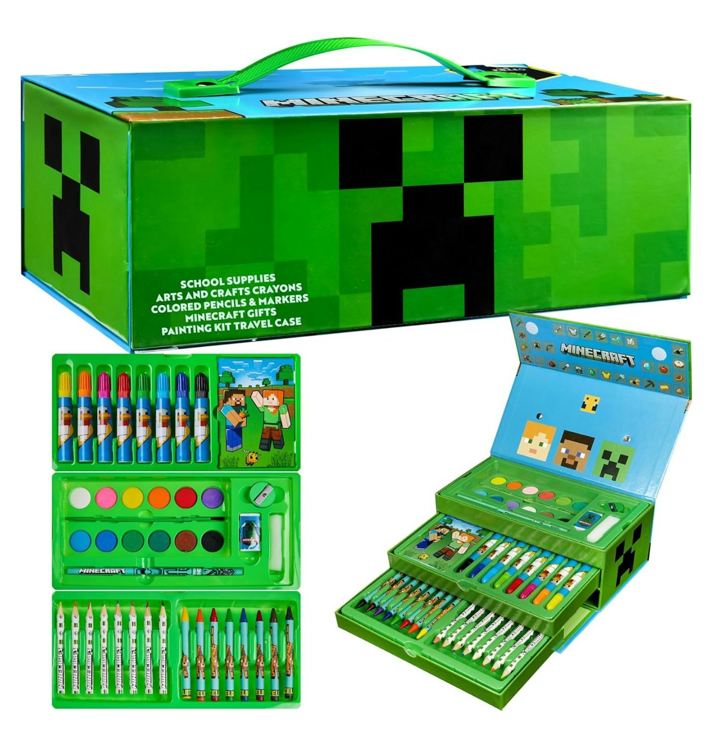 Minecraft Art Supplies Set