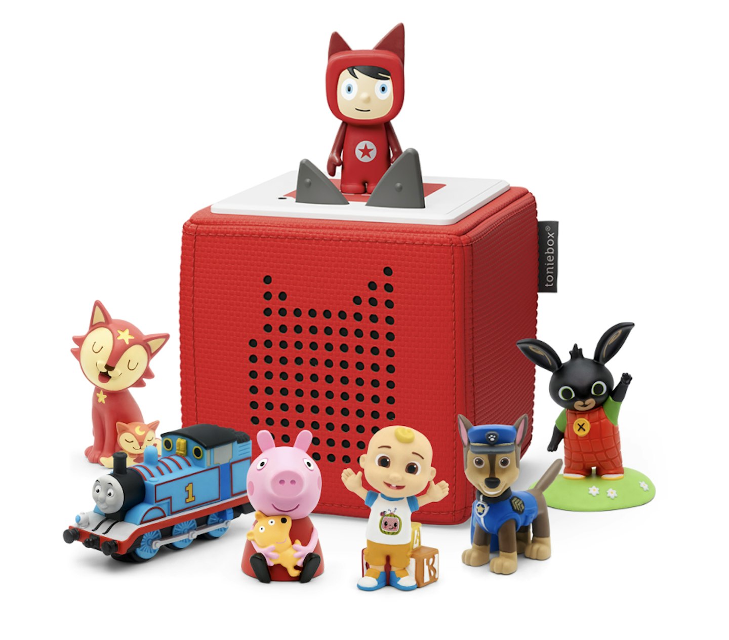 Toniebox and five tonies 