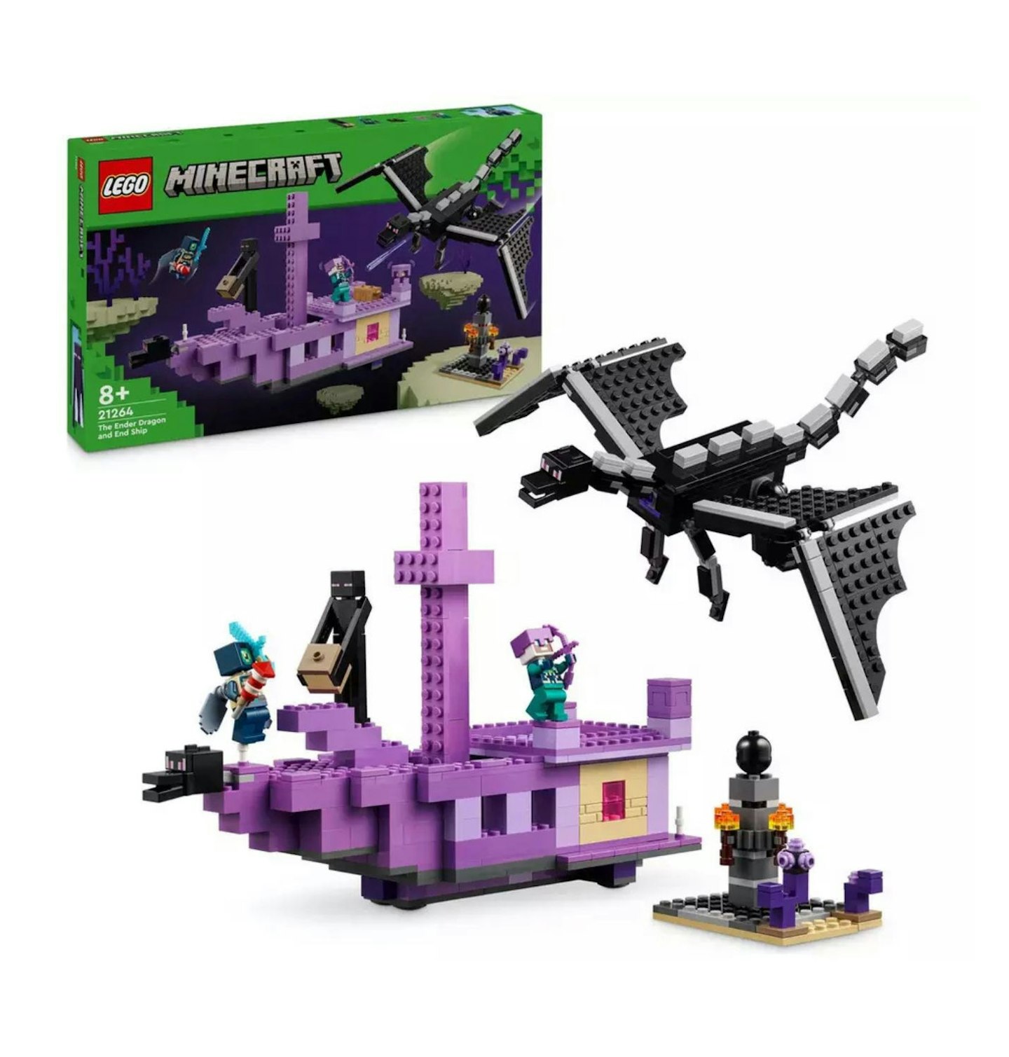 LEGO Minecraft The Ender Dragon and End Ship 21264