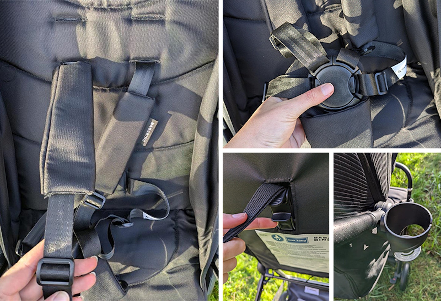 bababing travel stroller seat details and accessories