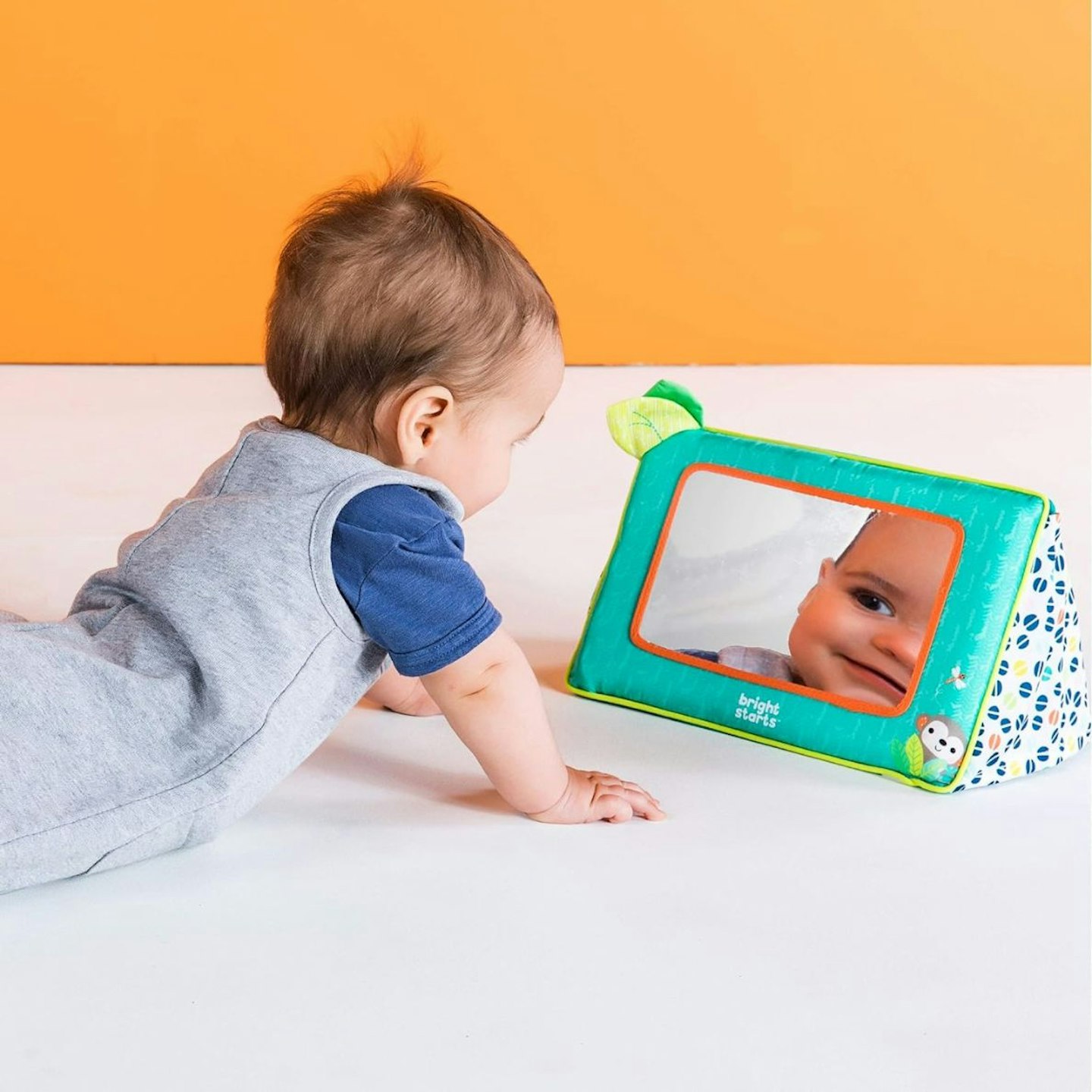 Bright Starts Floor Mirror Tummy Time