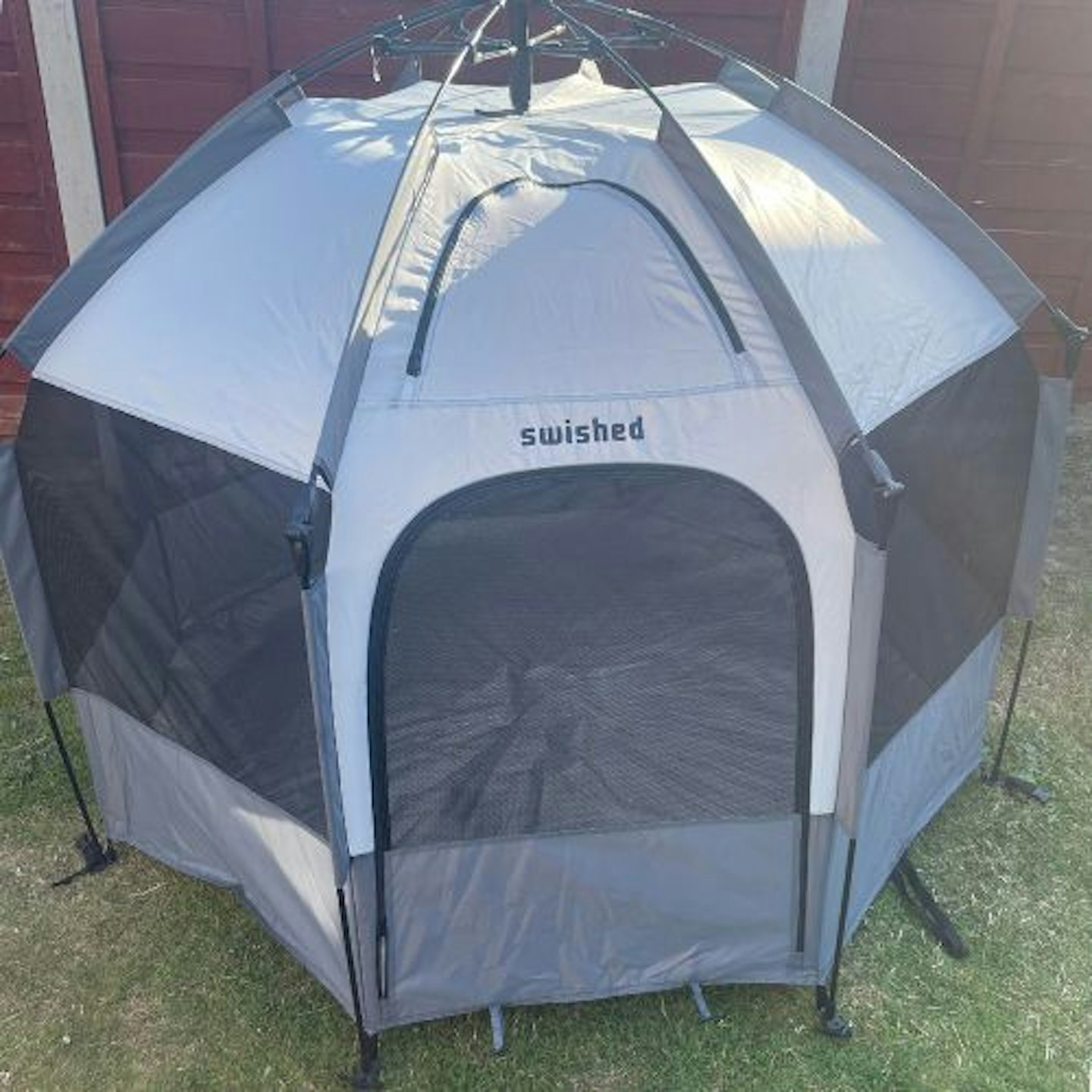 Image of the Swished Pop Up Tent on grass