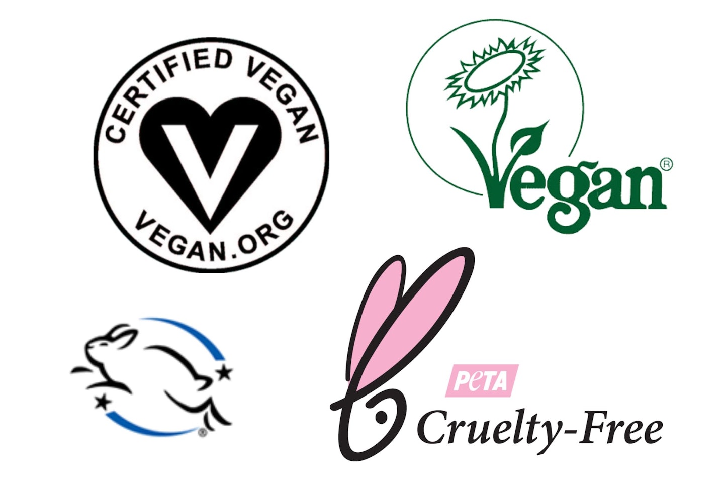 Vegan certification seals