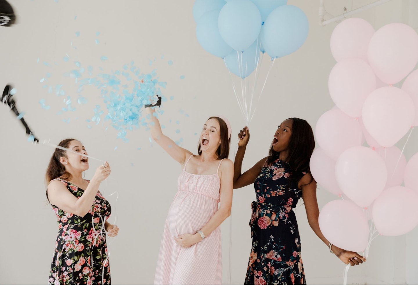 Women Celebrating Baby Shower