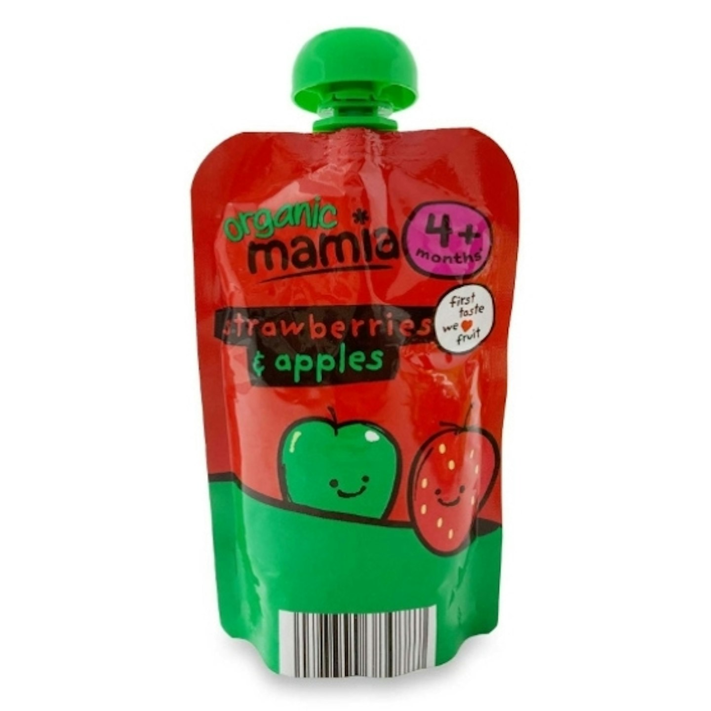 ALDI Mamia Strawberries & Apples Fruit Pouch