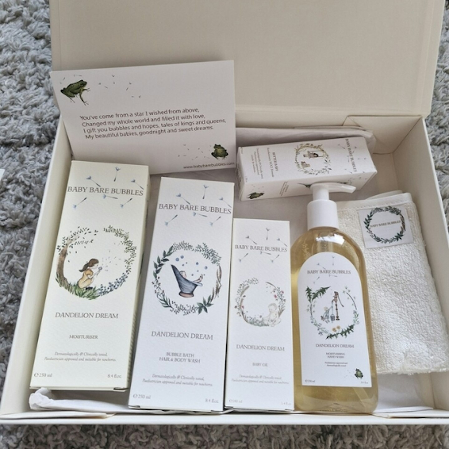 Baby Bare Bubbles Beautiful Baby Luxury Gift Set