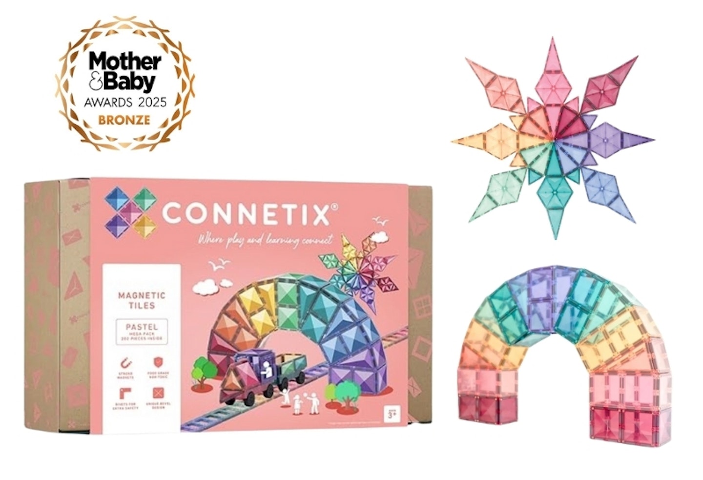 CONNETIX 202 Piece Pastel Mega Pack