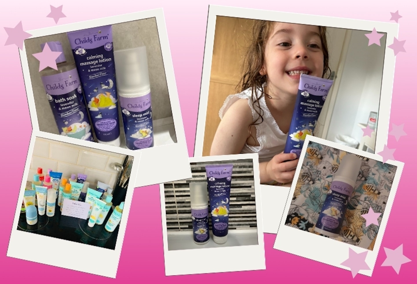 Childs Farm SlumberTime 3-Step Routine