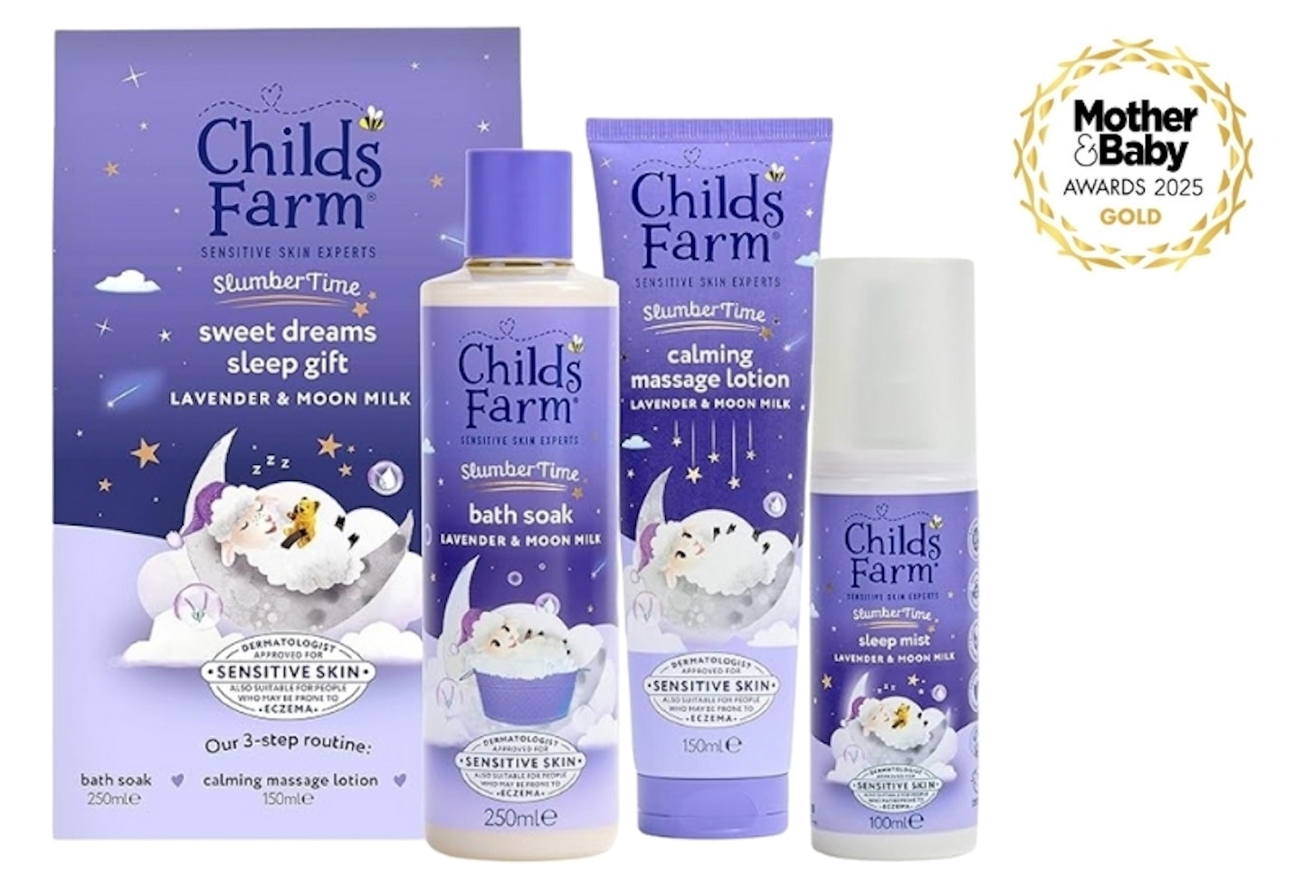Childs Farm SlumberTime 3-Step Routine