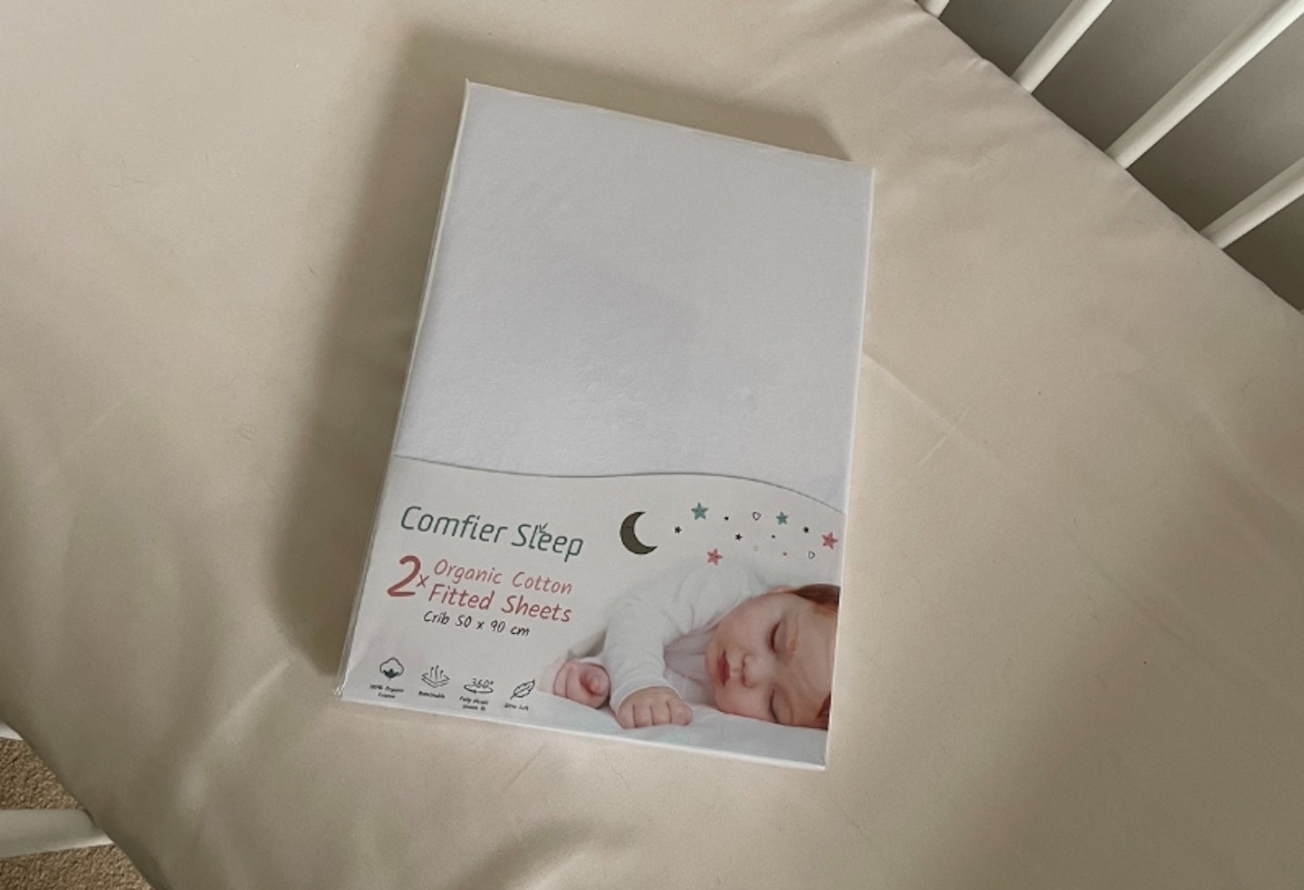 Comfier Sleep 100% Organic Cotton Fitted Sheets