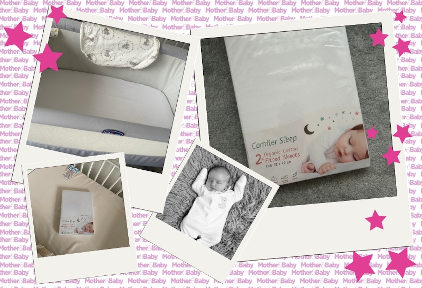 Comfier Sleep 100% Organic Cotton Fitted Sheets