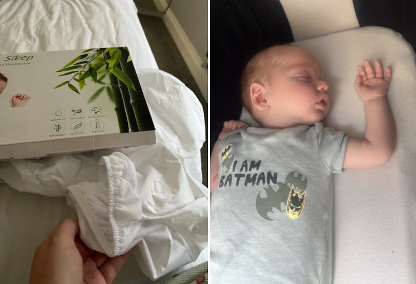 Comfier Sleep Bamboo Crib Mattress Protector