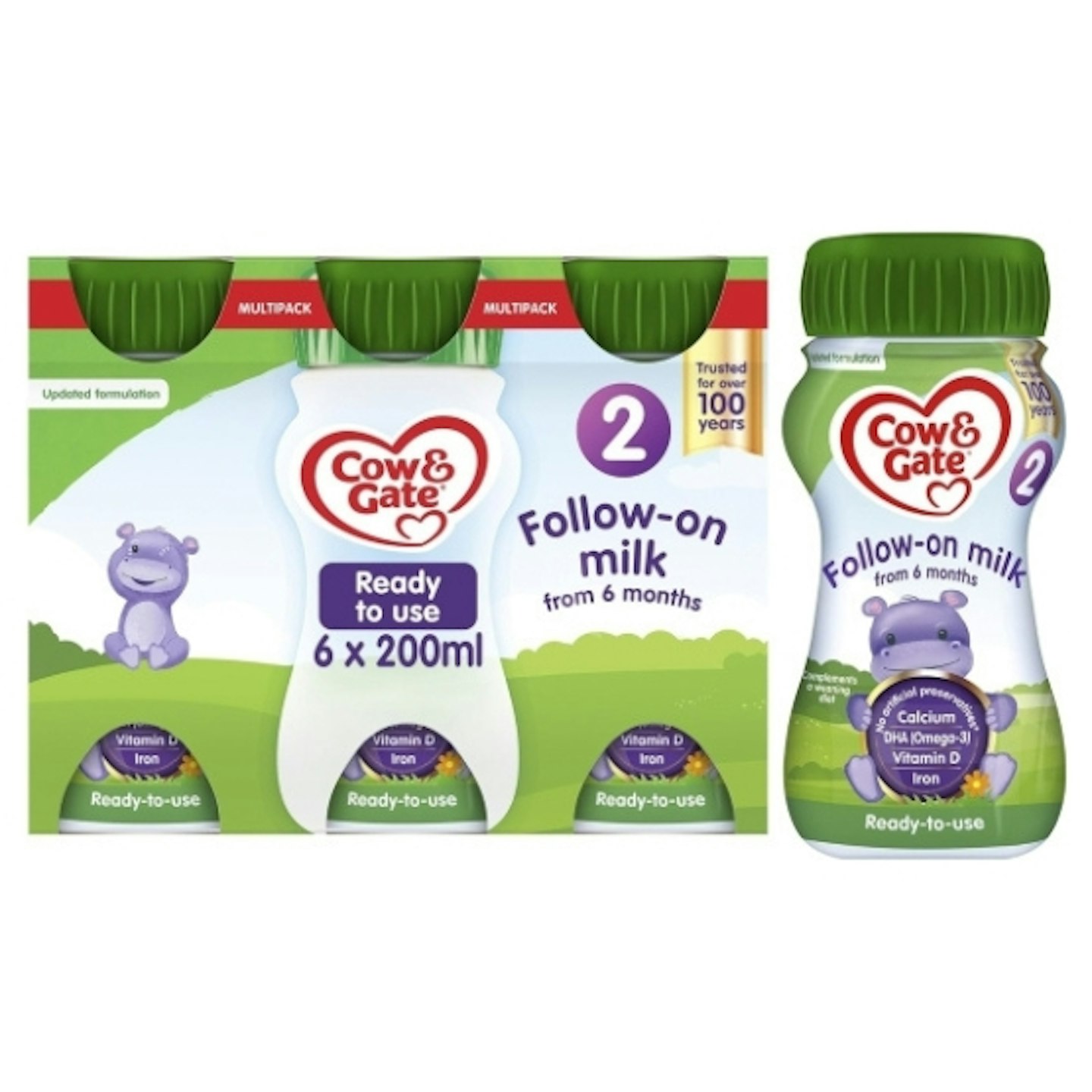 Cow & Gate Follow-On Milk Ready to Drink