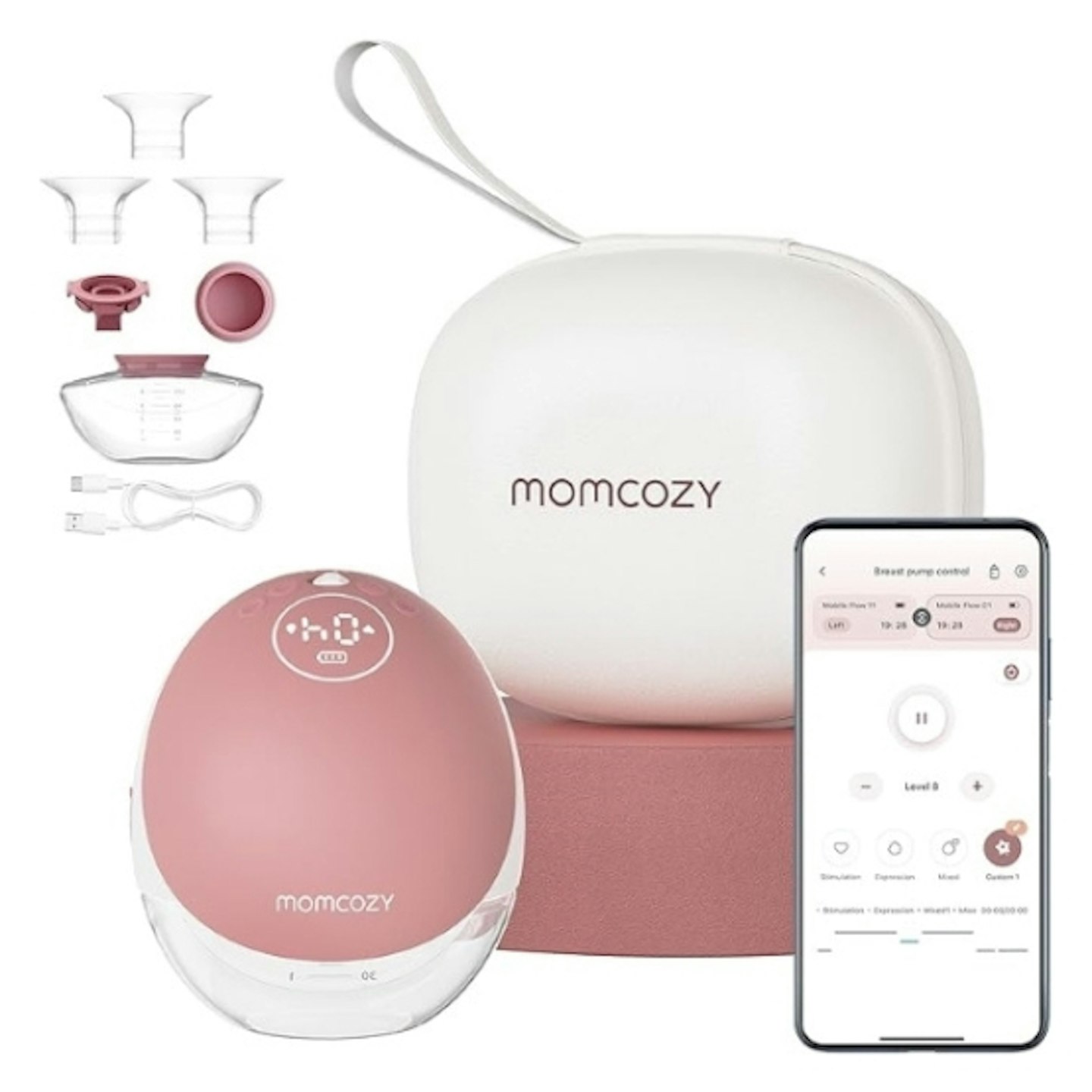 Momcozy Mobile Flow Hands-Free Breast Pump M9
