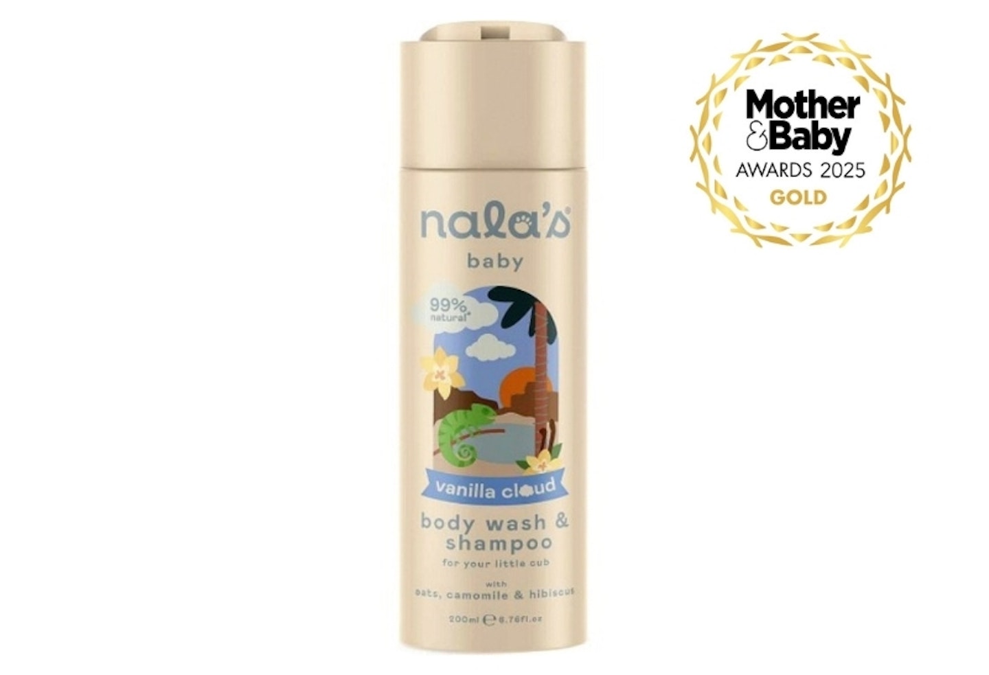 Nala's Baby Vanilla Cloud Body Wash & Shampoo
