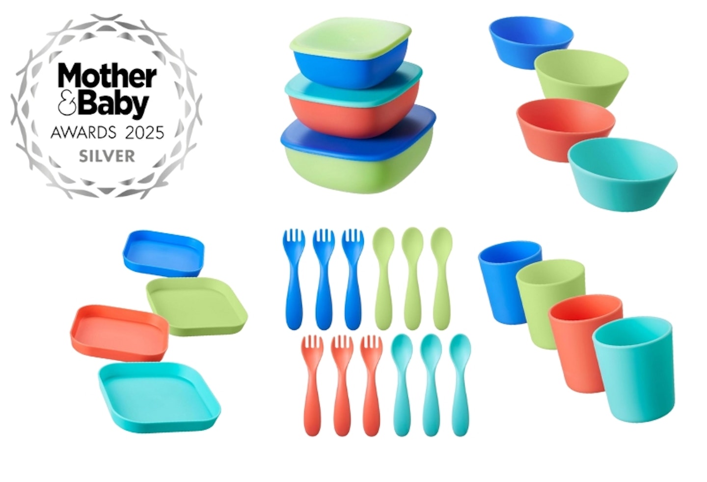 Nuby Good Square Meal Tableware