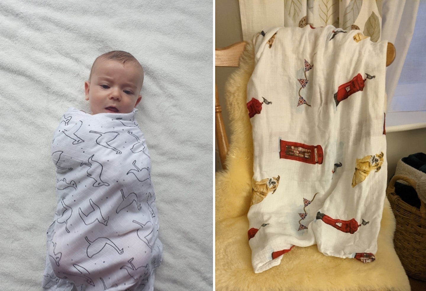 Panda Kids Bamboo Muslins