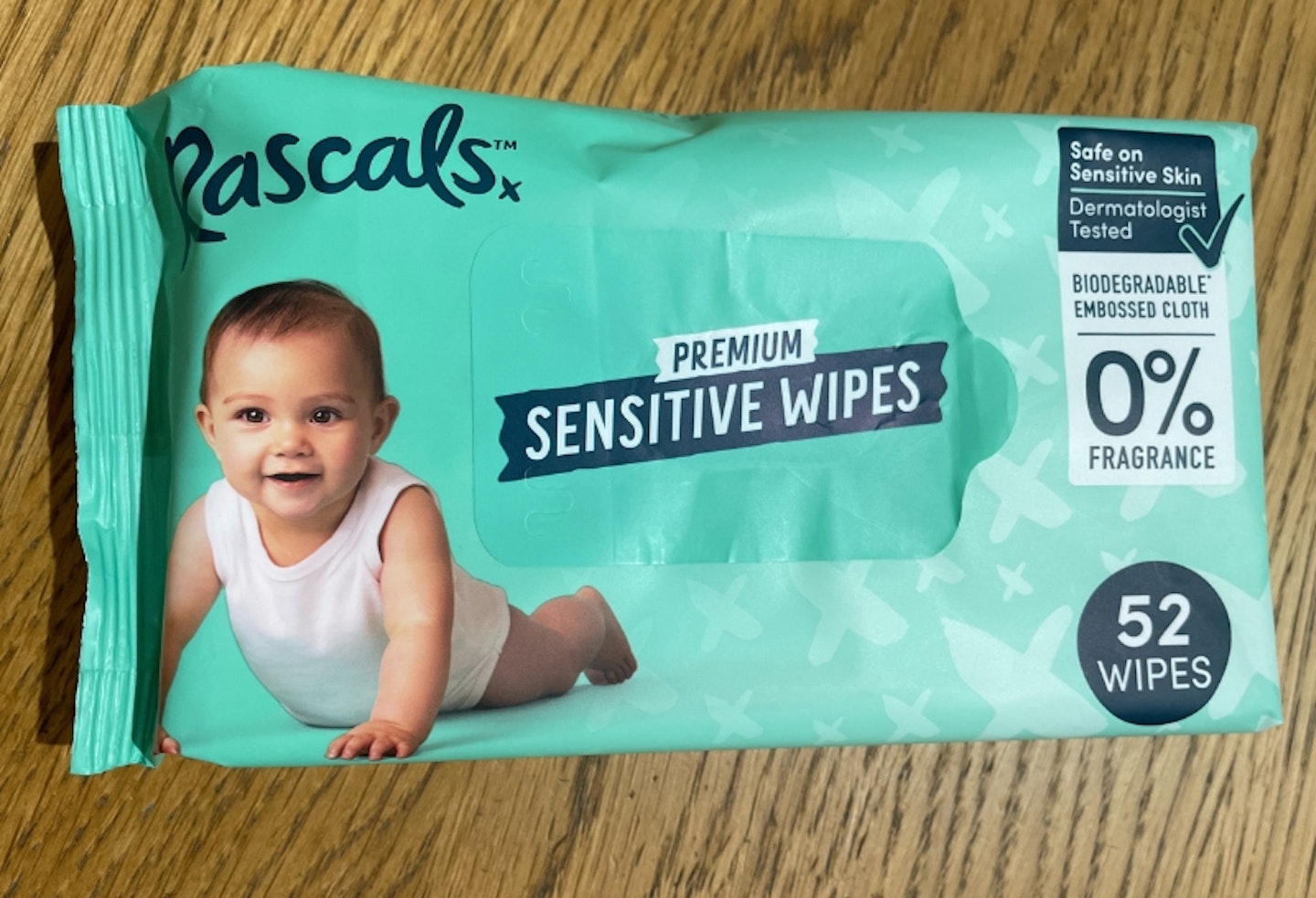 Rascals Premium Biodegradable Sensitive Wipes