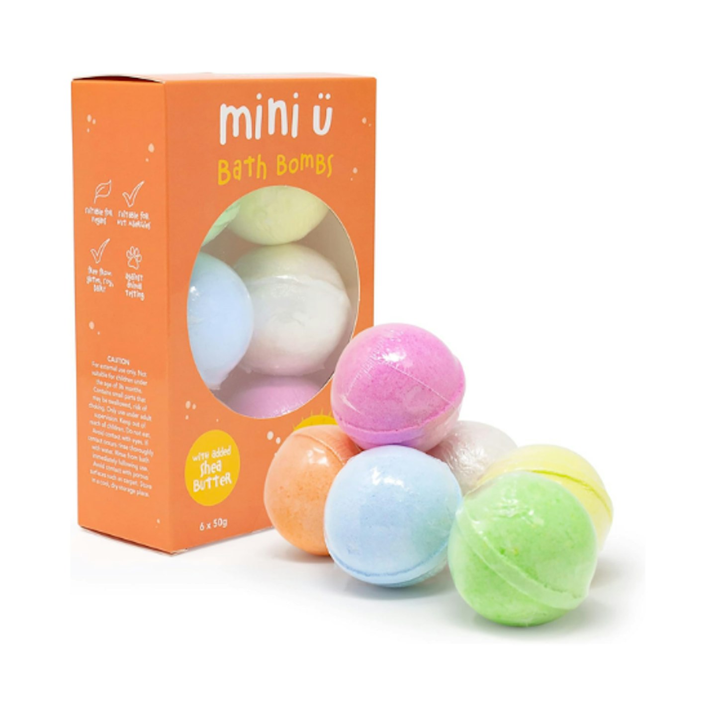 Mini U Kids Bath Bombs