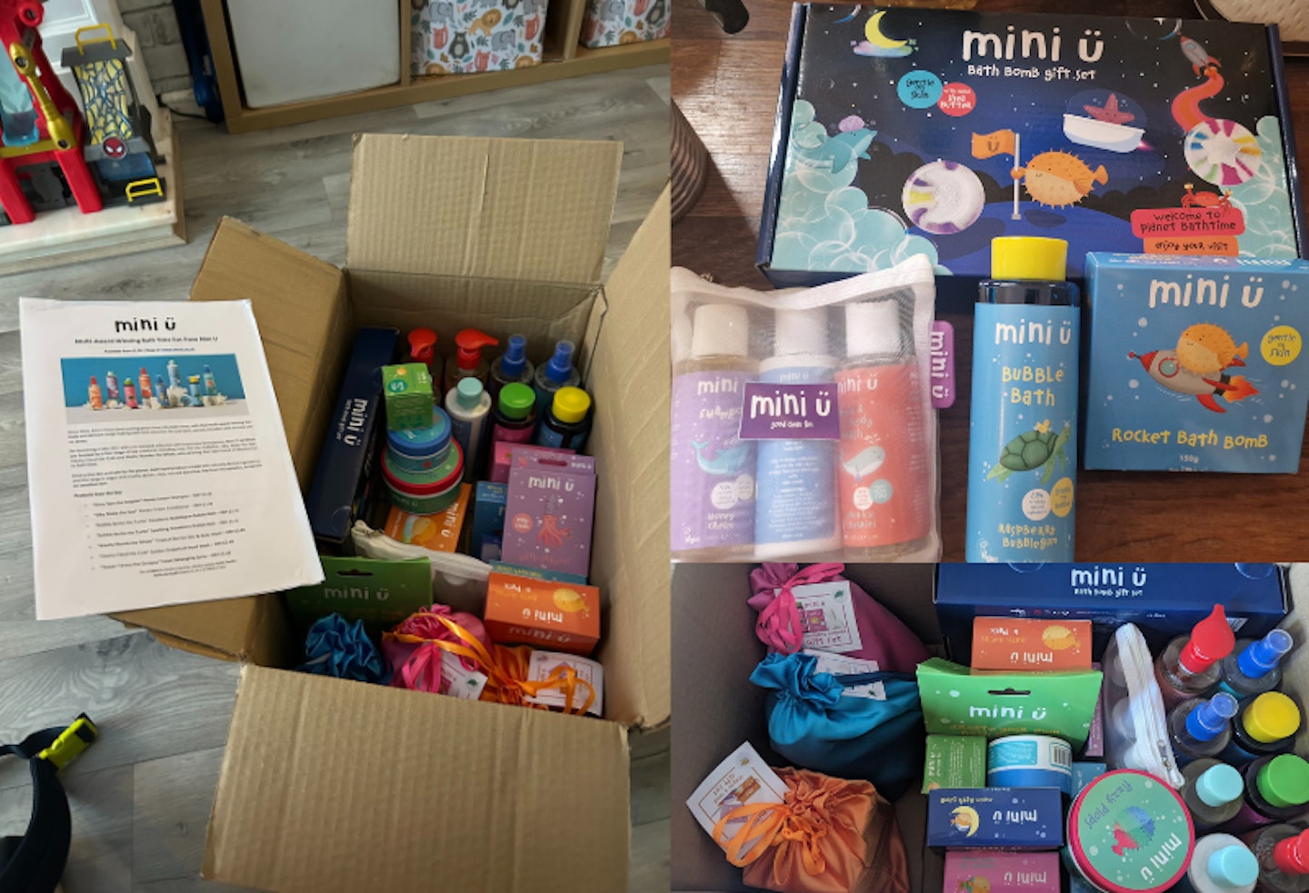 Mini U Toiletries Range for Baby & Child