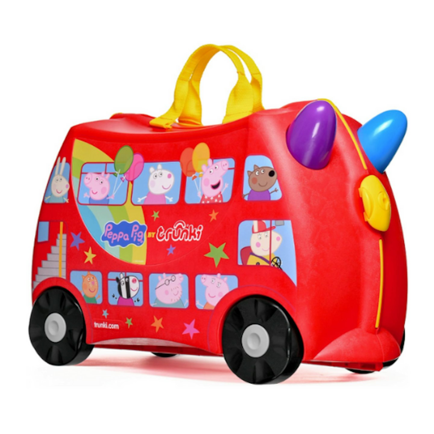 Trunki Peppa Pig Party Bus Ride-On Suitcase