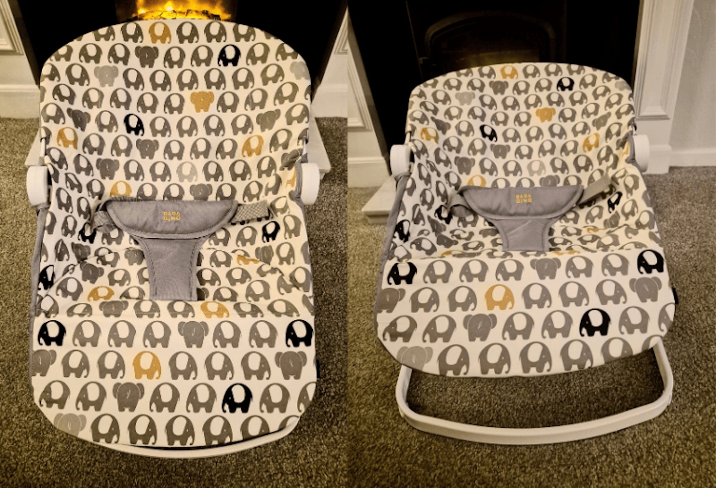 The Bababing Baby Bouncer, fully assembled