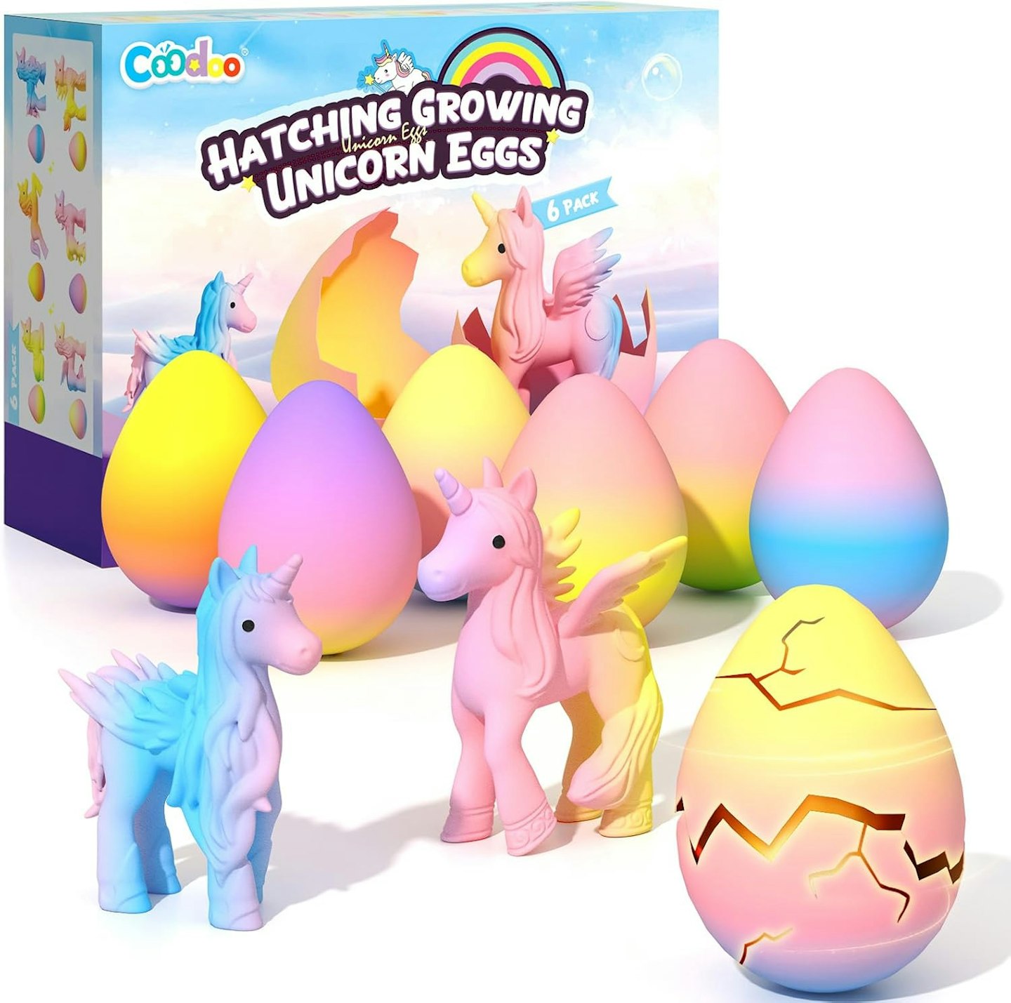 Best Easter eggs Unicorn Hatching Rainbow Eggs for Kids 