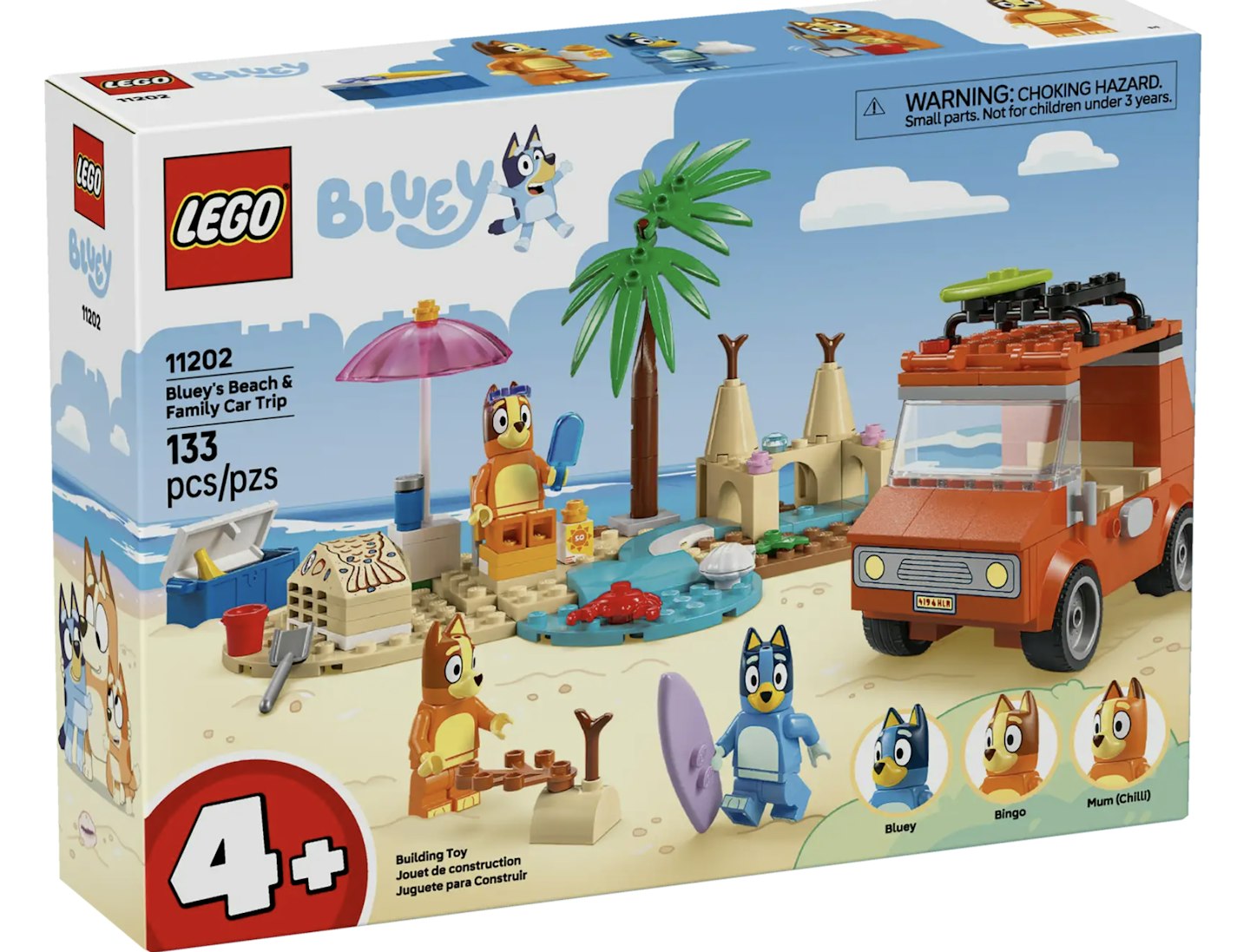 Bluey's Beach & Family Car Trip LEGO