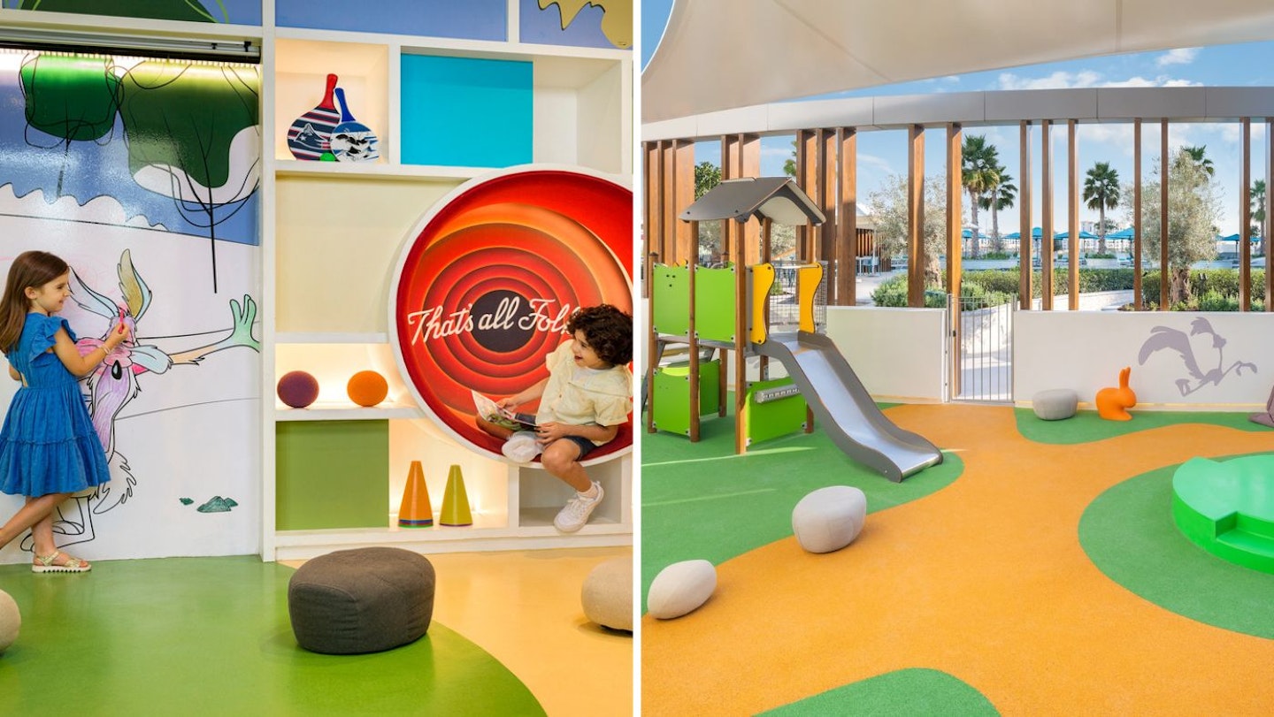 The WB Abu Dhabi Curio Collection by Hilton play areas in Abu Dhabi.