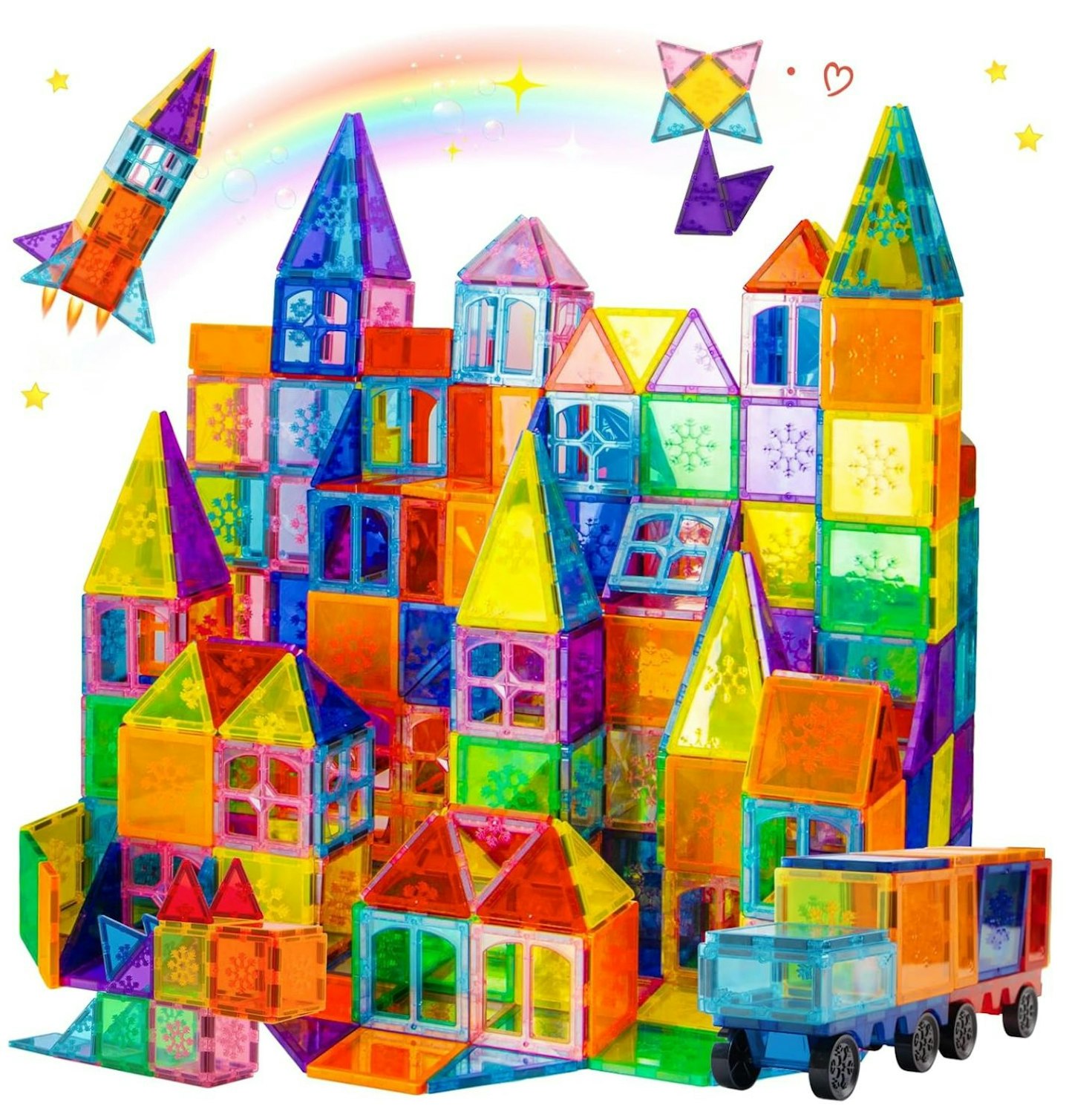  Xekel 120PCS Magnetic Building Blocks