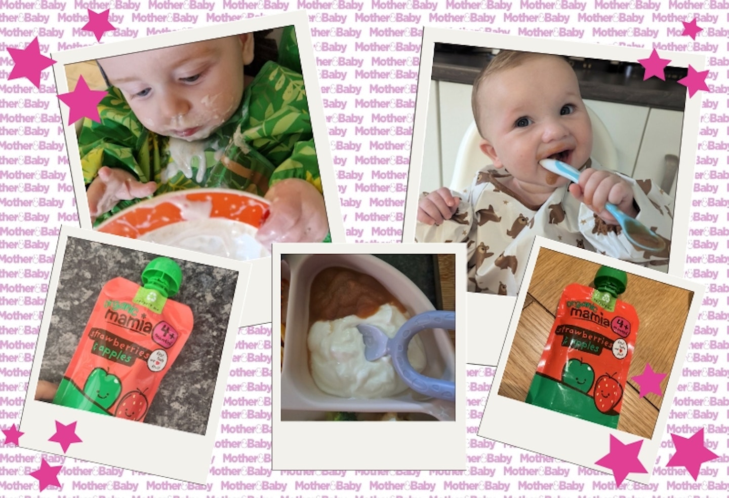 ALDI Mamia Strawberries & Apples Fruit Pouch