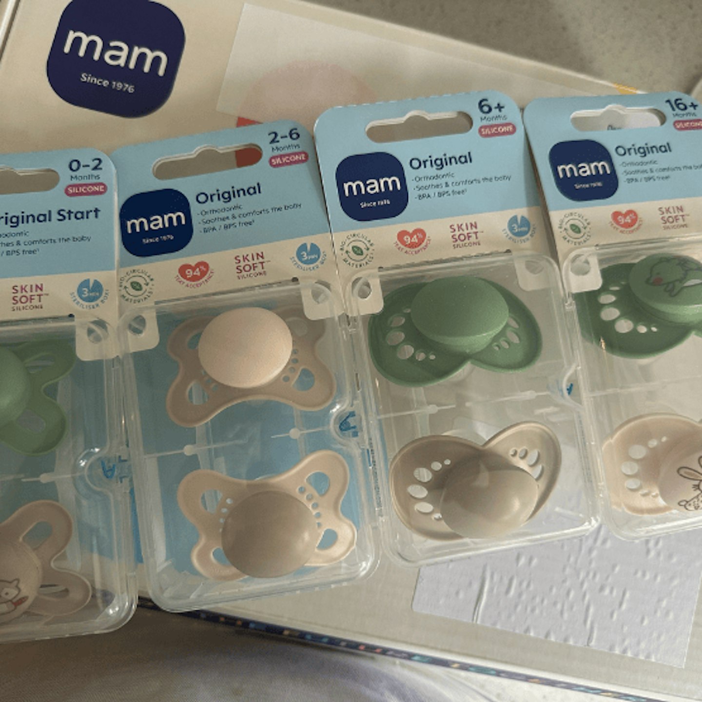 MAM Original Soother Duo Pack