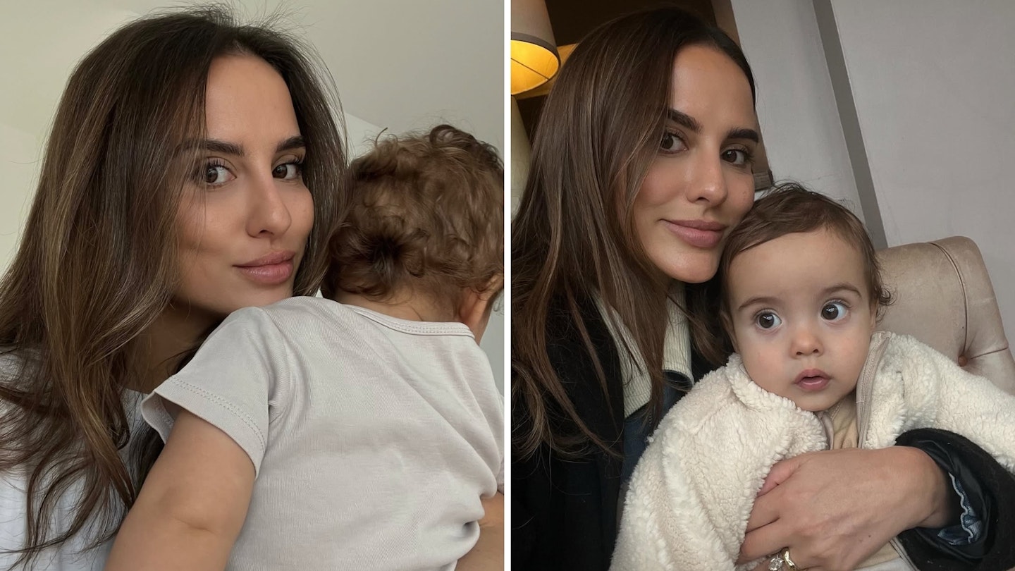 Lucy Watson and her one year old son Willougby. Made In Chelsea alumni Lucy Watson has opted to wean Willoughby on a strictly vegan diet.
