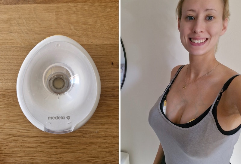 Medela Magic InBra being worn