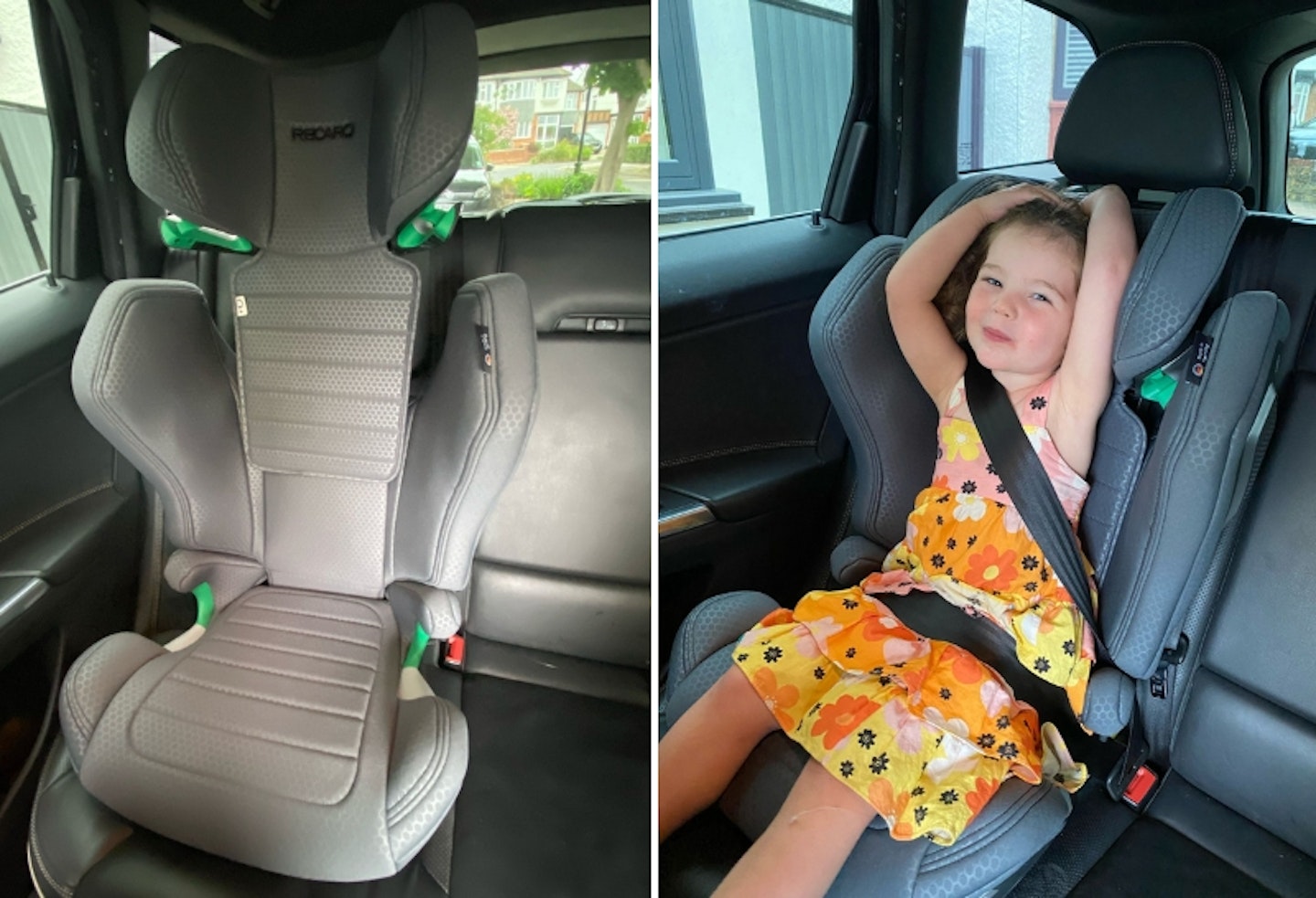 3 year old in the RECARO Axion 1