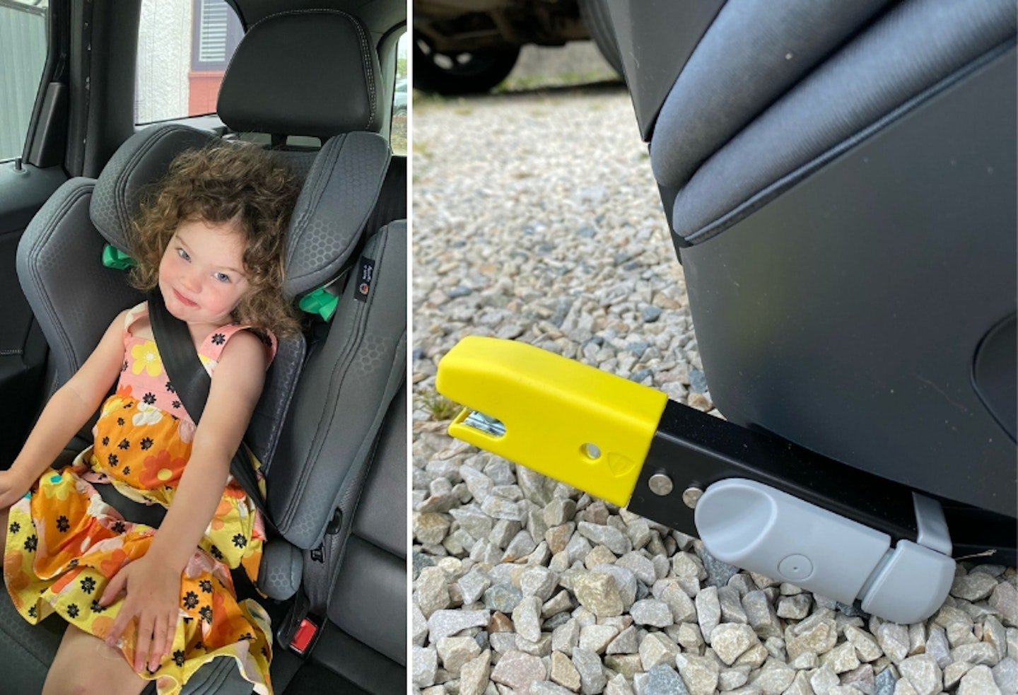 3 year old in the RECARO Axion 1