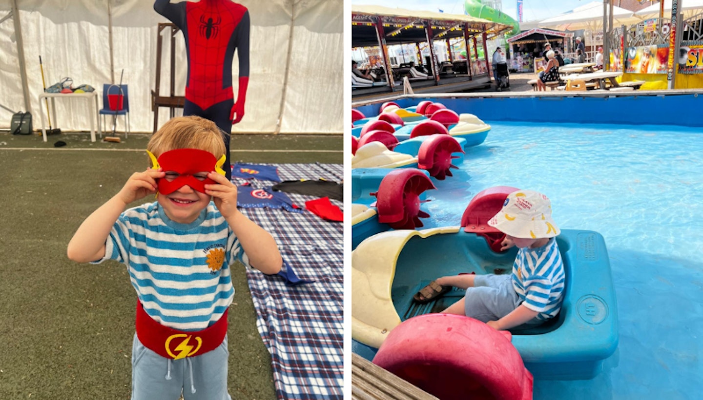 cove holiday park funfair review