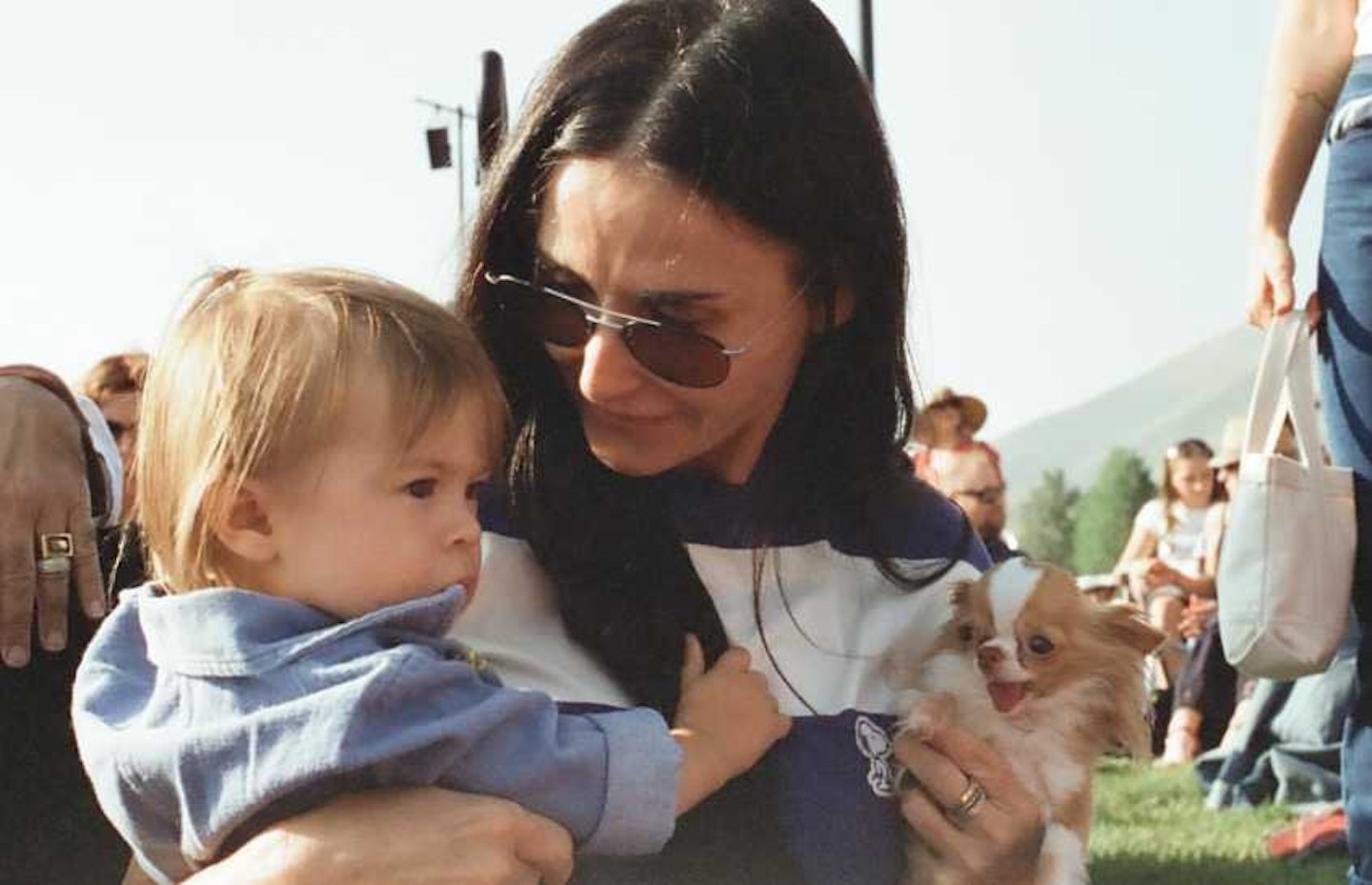 Rumer Willis' daughter Louetta and Demi Moore