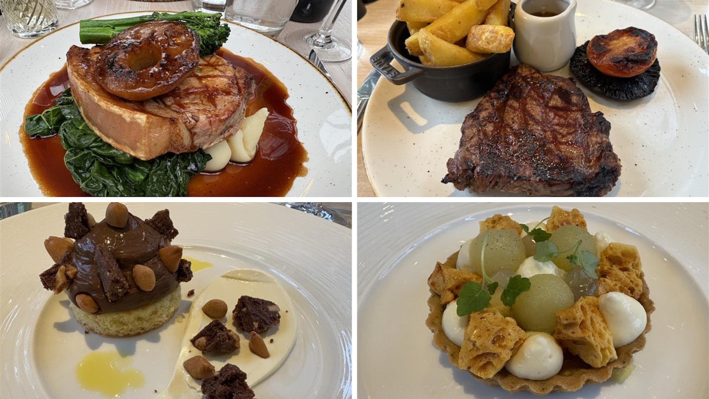 Dinner at The Brasserie