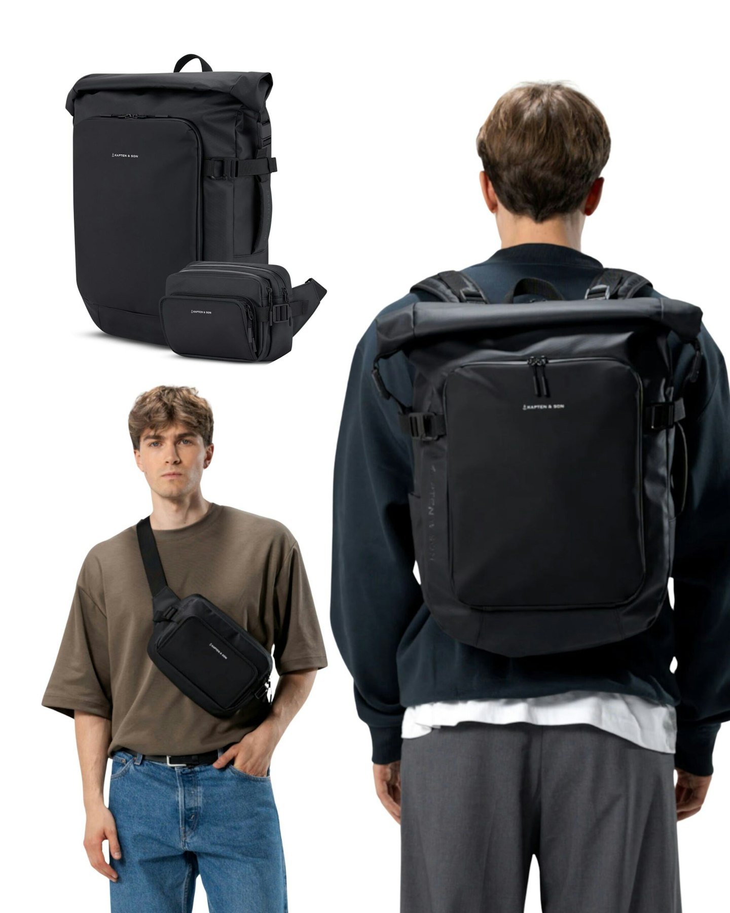 Kapten and Son Everyday Set Lisbon All Black