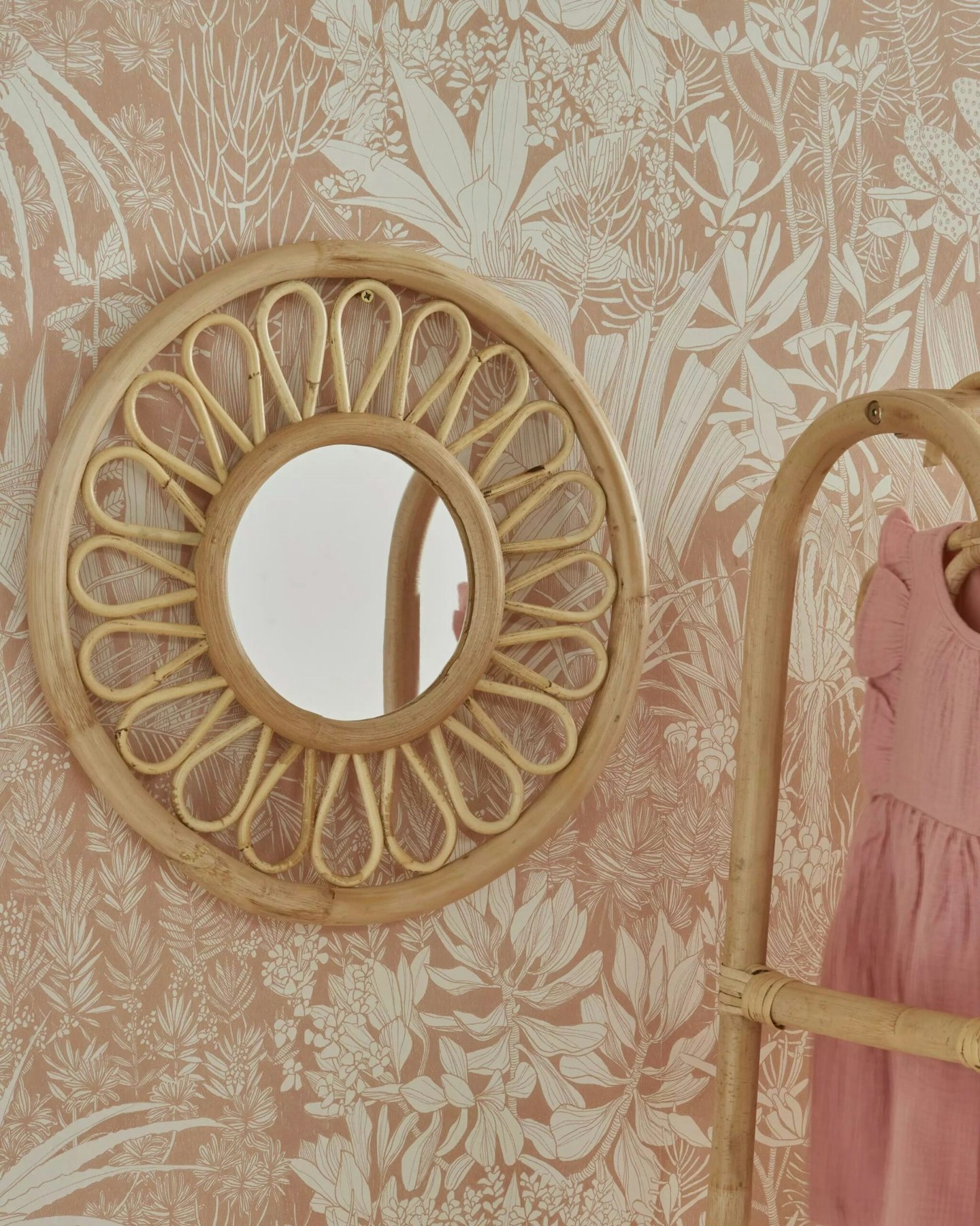 Aria Mirror – Rattan