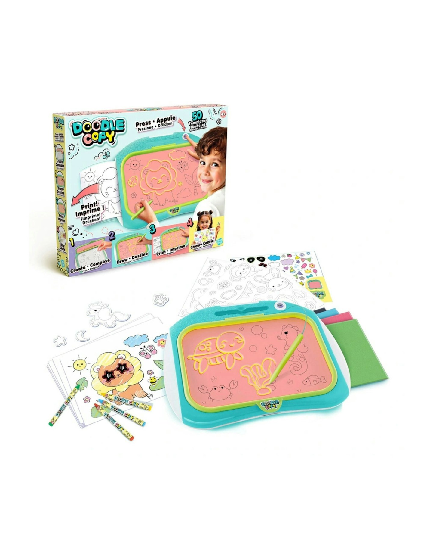 Doodle Copy Draw & Print Set
