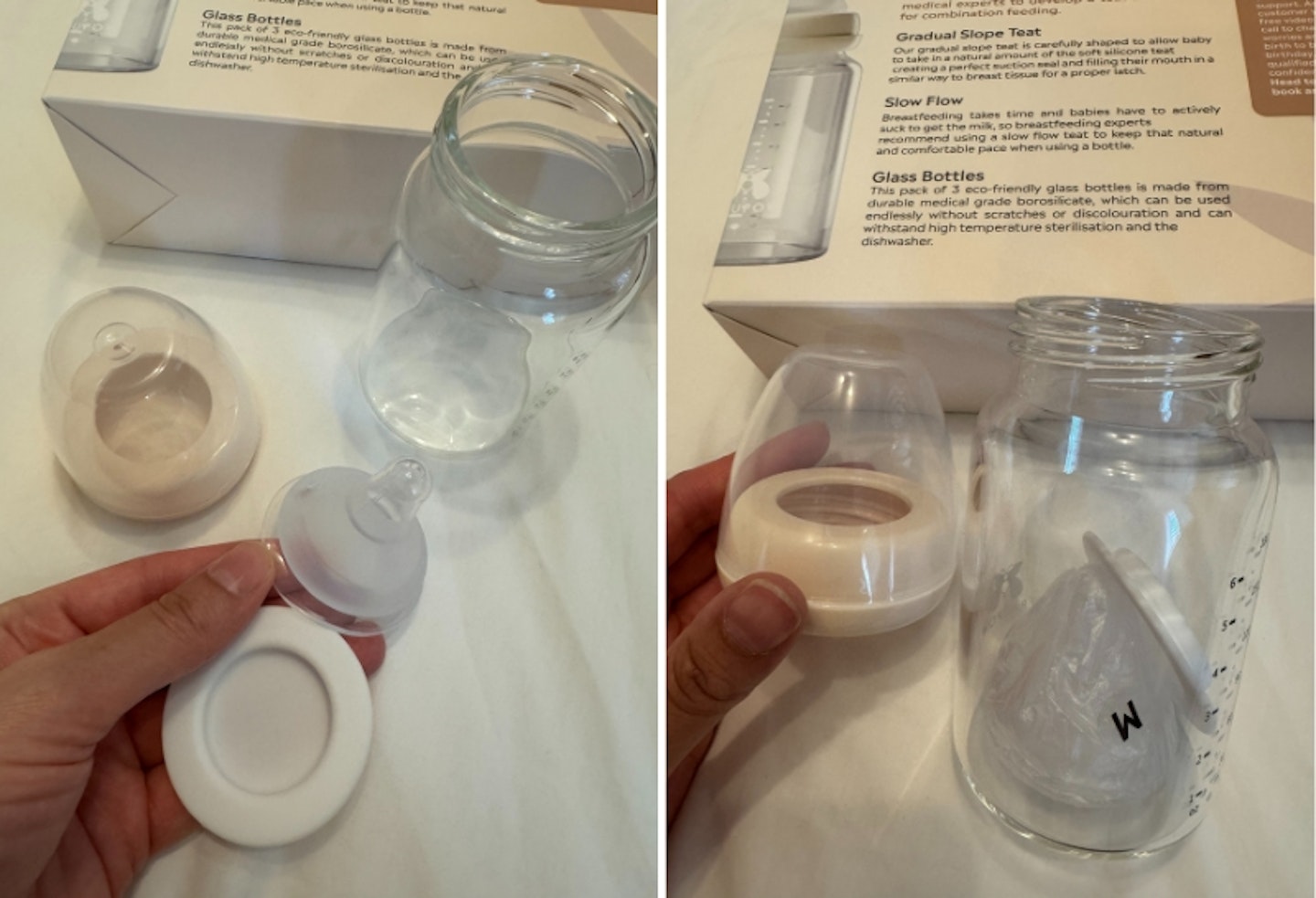 Fraupow Combi Feeding Bottles