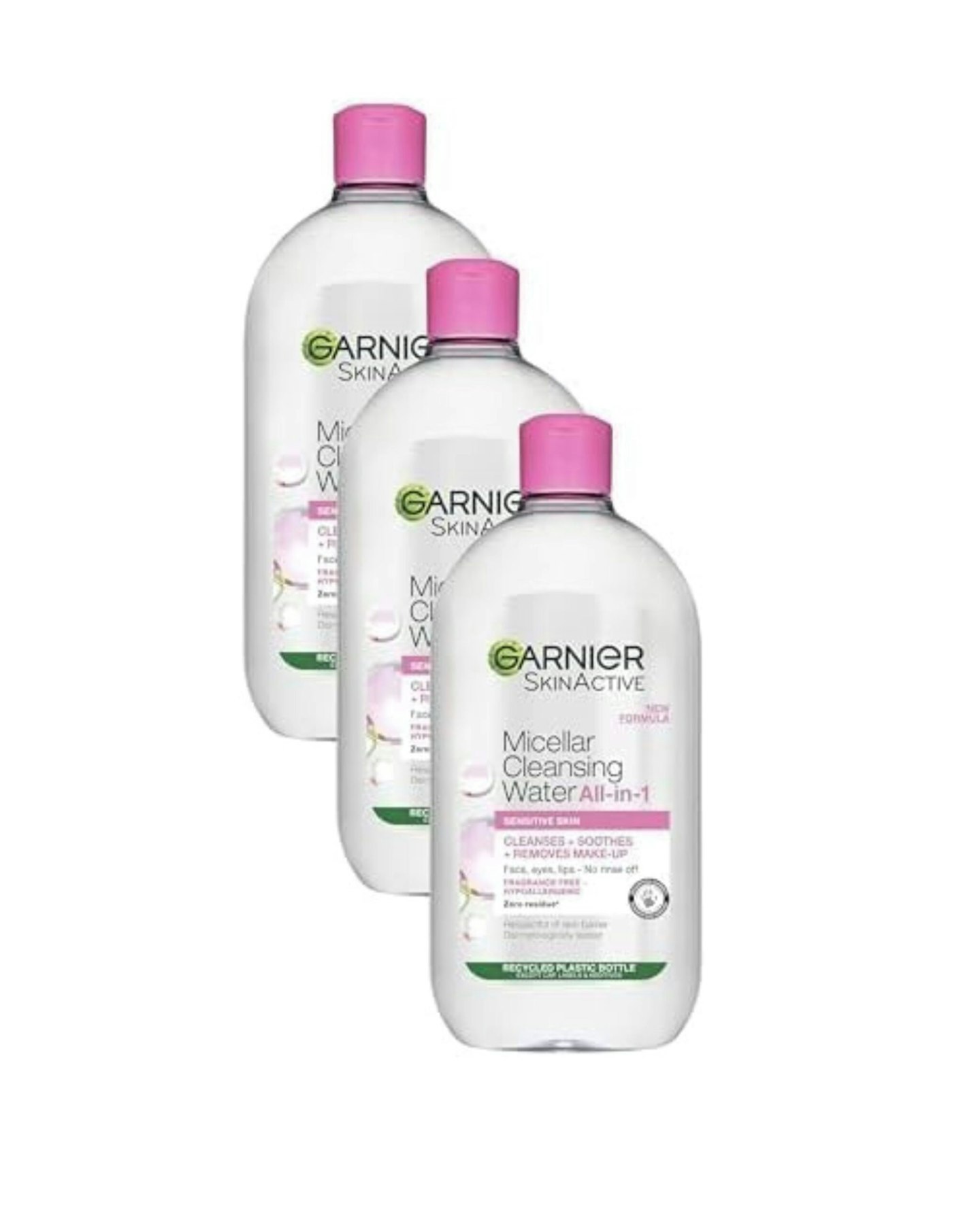 Garnier SkinActive Micellar Cleansing Water, 700ml (Pack of 3)