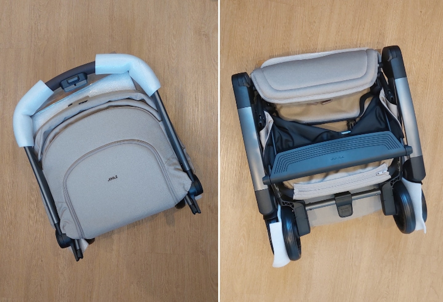 Joolz Aer2 folded up